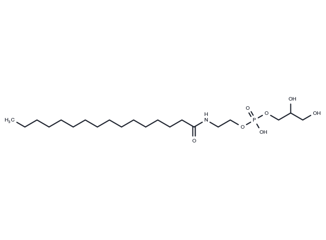 Glycerophospho-N-Palmitoyl Ethanolamine Chemical Structure
