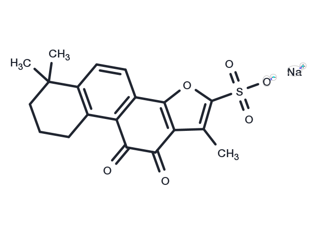 Tanshinone IIA sulfonate sodium Chemical Structure