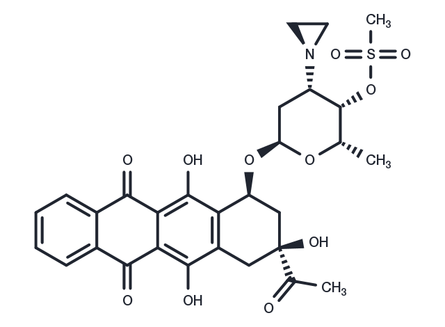 Ladirubicin Chemical Structure