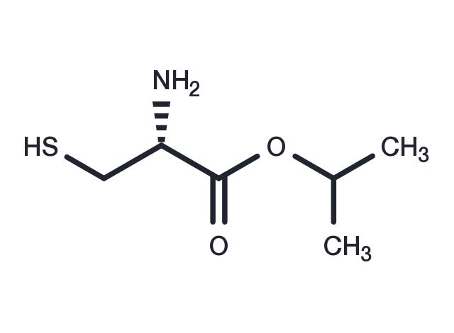 Cysteine isopropyl ester Chemical Structure
