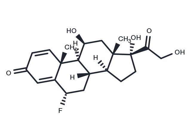 Fluprednisolone Chemical Structure