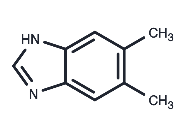 5,6-Dimethyl-1H-benzo[d]imidazole Chemical Structure