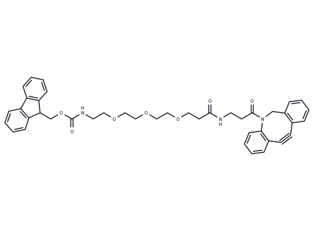 DBCO-NHCO-PEG3-Fmoc Chemical Structure