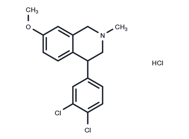 Diclofensine hydrochloride Chemical Structure