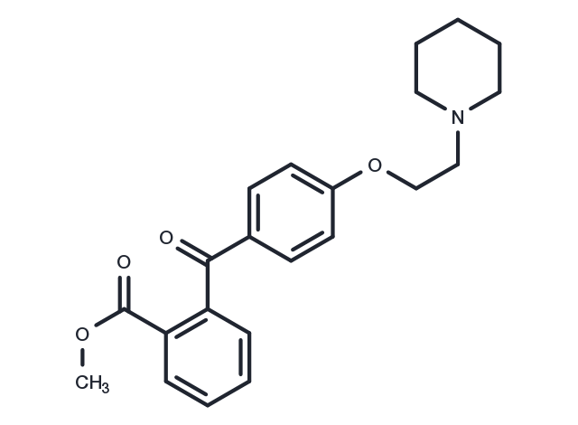 Pitofenone Chemical Structure
