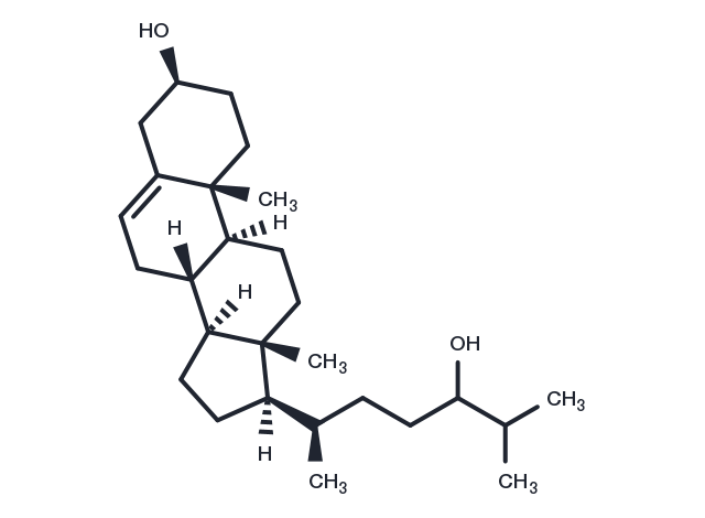 24-Hydroxycholesterol Chemical Structure