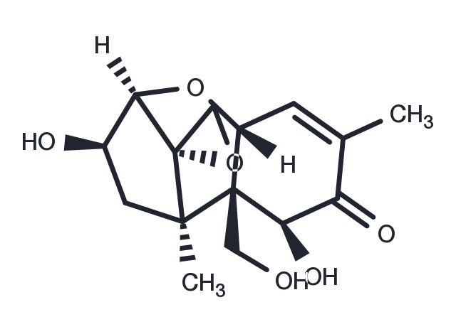 Deoxynivalenol Chemical Structure
