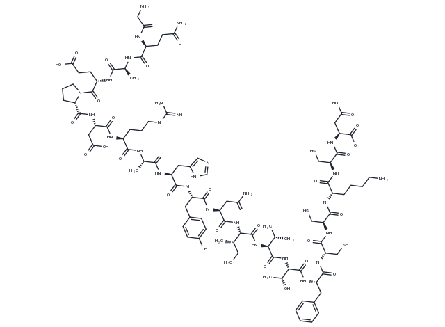 Protein E7(43-62) Chemical Structure