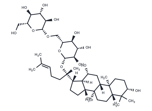 Gypenoside LXXV Chemical Structure