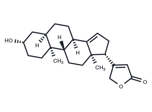 14-Anhydrodigitoxigenin Chemical Structure