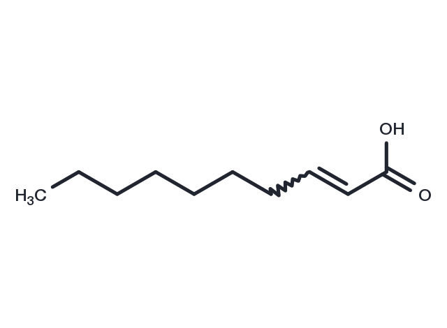 2-Decenoic acid Chemical Structure