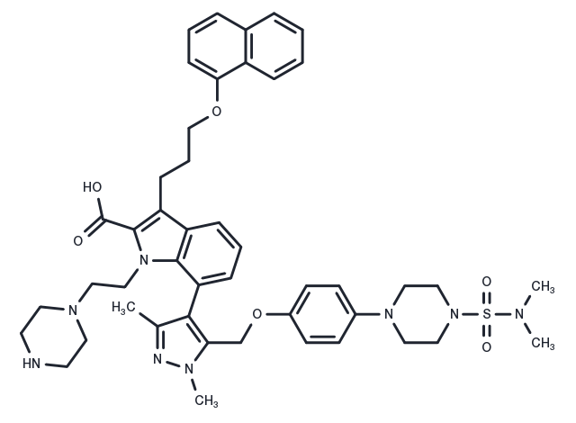 A-1210477-piperazinyl Chemical Structure
