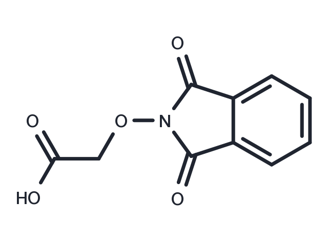 2-Phthalimidehydroxy-acetic acid Chemical Structure