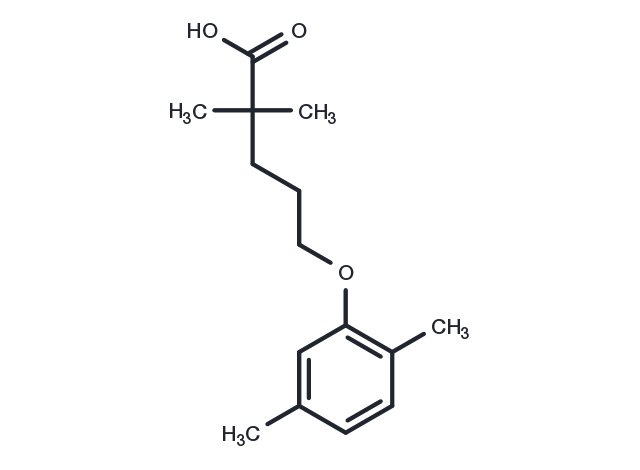 Gemfibrozil Chemical Structure