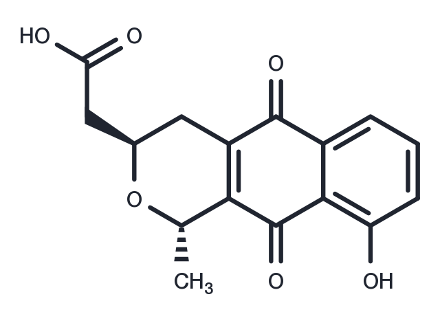 Nanaomycin A Chemical Structure