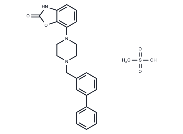 Bifeprunox Mesylate Chemical Structure