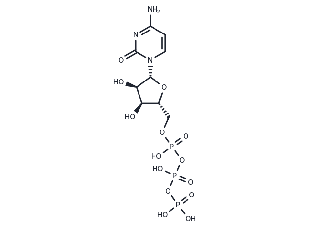 Cytidine-5'-triphosphate Chemical Structure