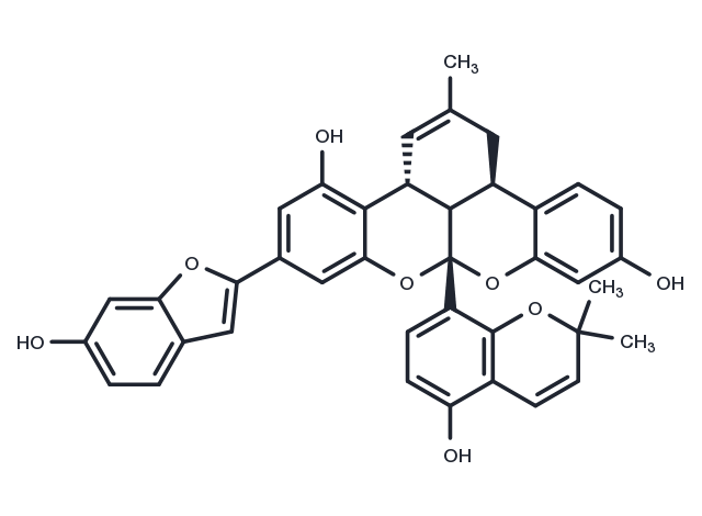 Mulberrofuran K Chemical Structure