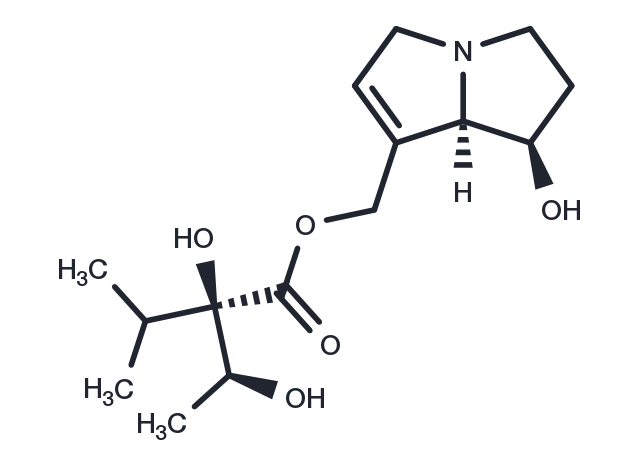 Indicine Chemical Structure