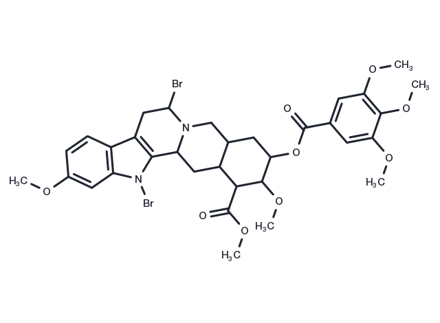 Dibromoreserpine Chemical Structure