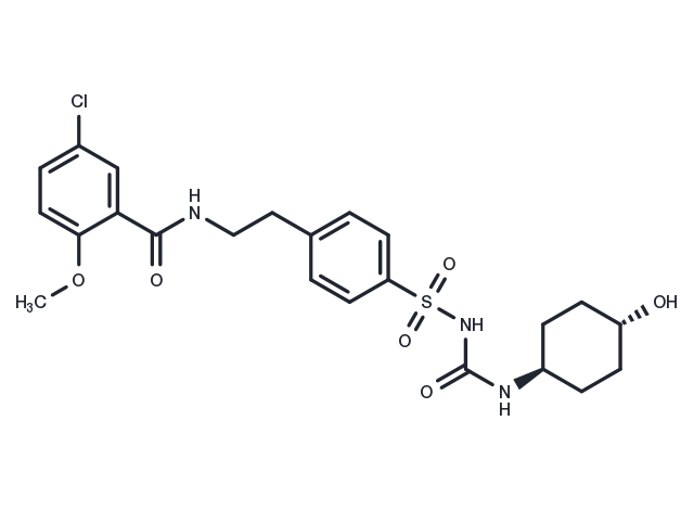 rac-trans-4-hydroxy Glyburide Chemical Structure
