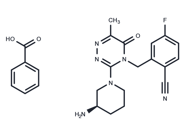 Fotagliptin benzoate Chemical Structure