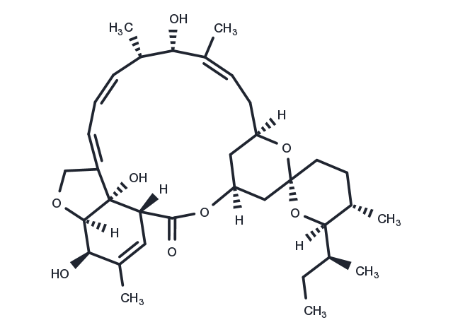 Ivermectin B1a aglycone Chemical Structure