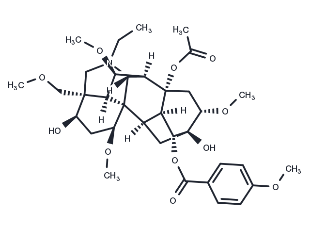 Yunaconitine Chemical Structure