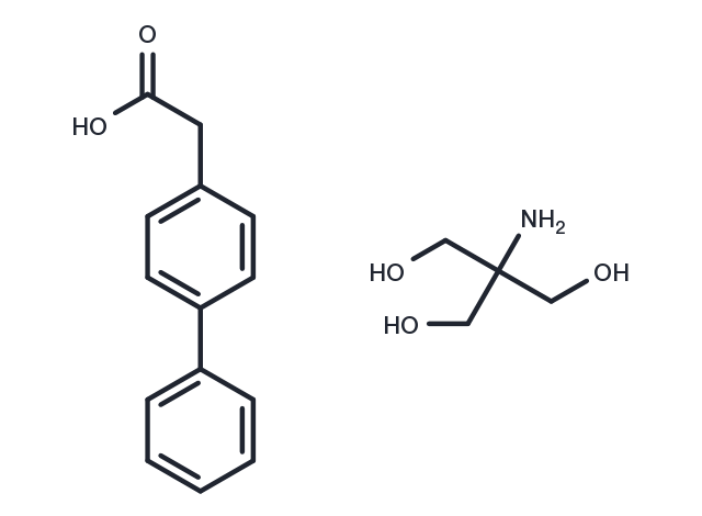 Felbinac Trometamol Chemical Structure
