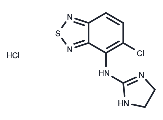 Tizanidine hydrochloride Chemical Structure