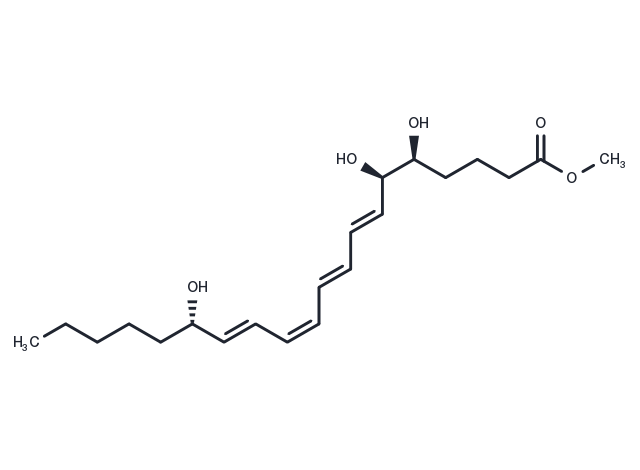 Lipoxin A4 methyl ester Chemical Structure