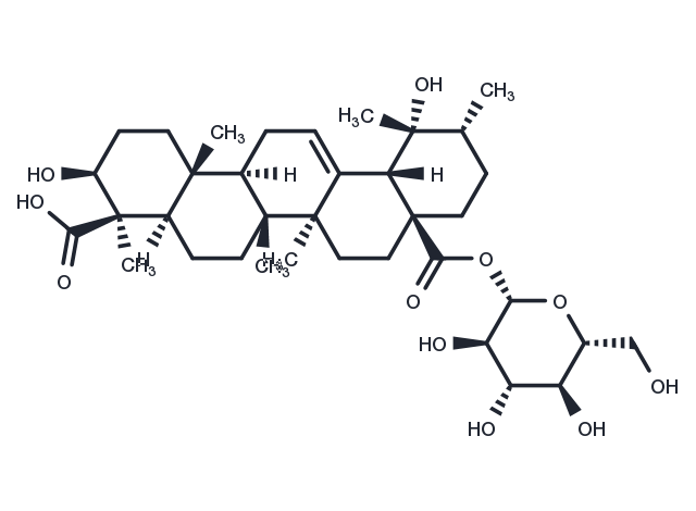 Ilexsaponin A Chemical Structure