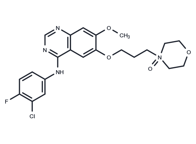 Gefitinib N-oxide Chemical Structure