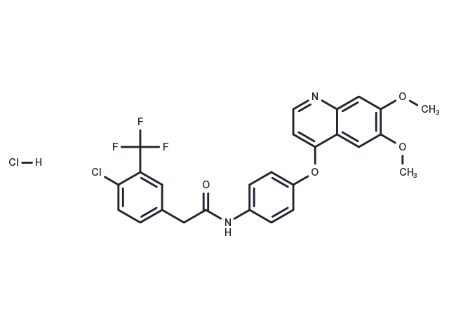 c-Kit-IN-3 hydrochloride Chemical Structure