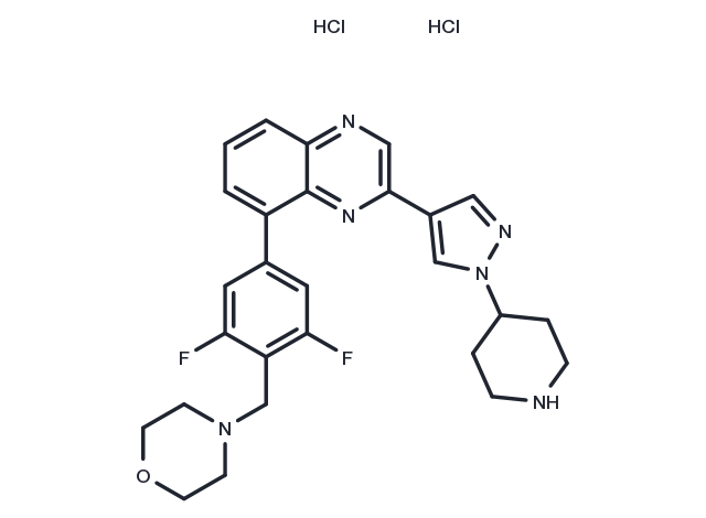 NVP-BSK805 2HCl (1092499-93-8(free base)) Chemical Structure