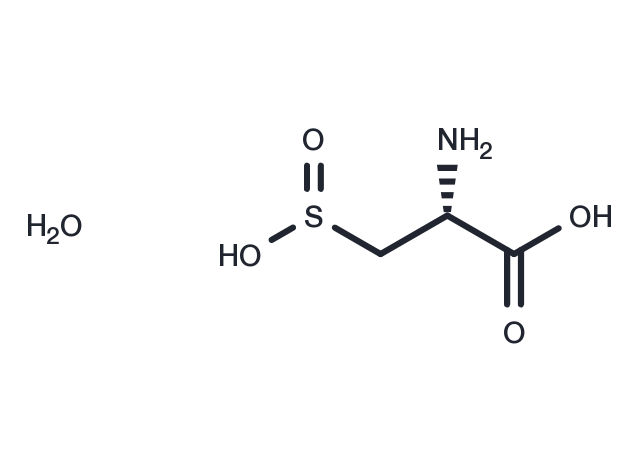 L-Cysteinesulfinic acid monohydrate Chemical Structure
