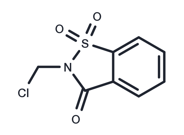 2-CHLOROMETHYL-1,1-DIOXO-1,2-DIHYDRO-1LAMBDA*6*-BENZO[D]ISOTHIAZOL-3-ONE Chemical Structure