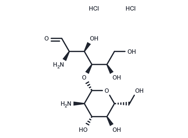Chitobiose dihydrochloride Chemical Structure