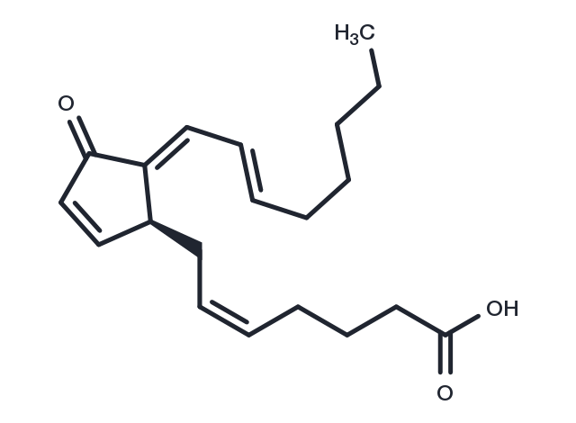 15-deoxy-Δ-12,14-Prostaglandin J2 Chemical Structure