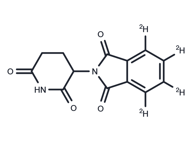 Thalidomide D4 Chemical Structure