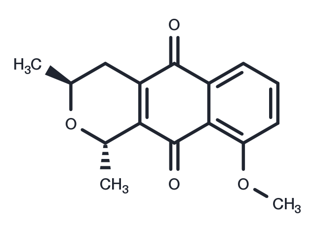 Isoeleutherin Chemical Structure