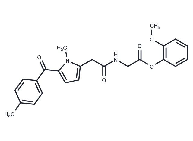 Amtolmetin guacil Chemical Structure