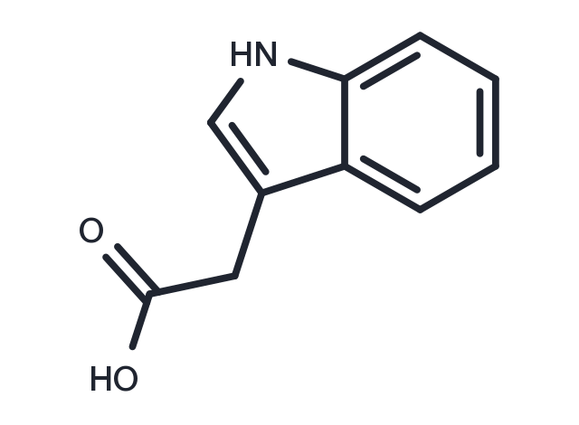 3-Indoleacetic acid Chemical Structure
