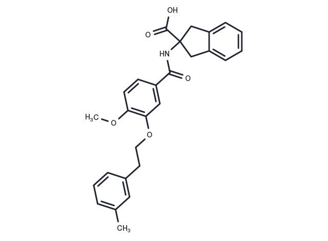 Edg-2 receptor inhibitor 1 Chemical Structure