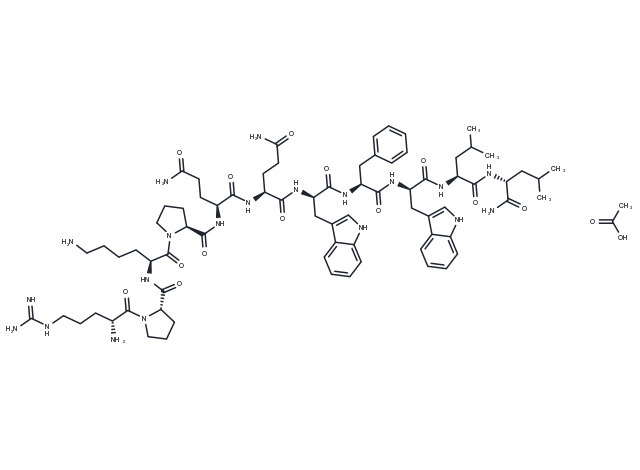 Spantide acetate Chemical Structure