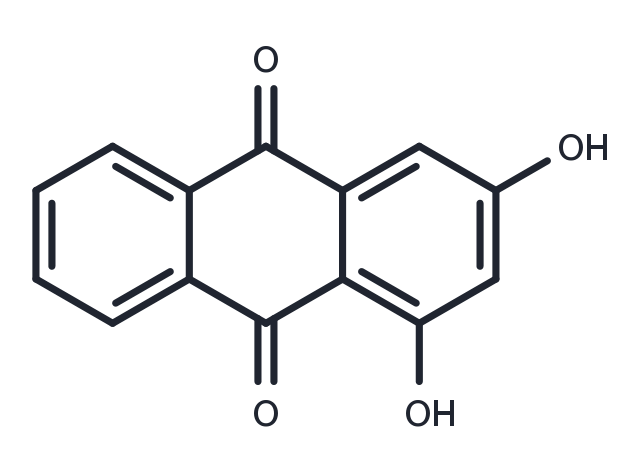 Xanthopurpurin Chemical Structure