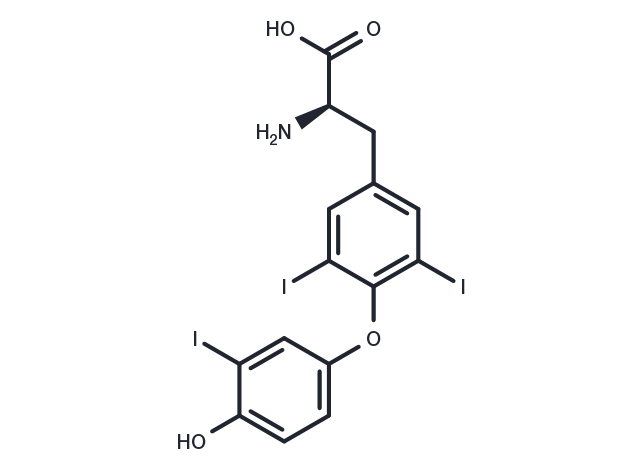 Detrothyronine Chemical Structure