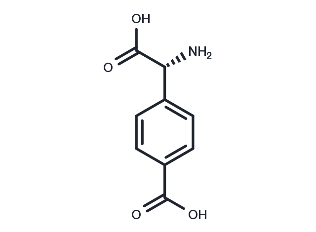 (R)-4-Carboxyphenylglycine Chemical Structure