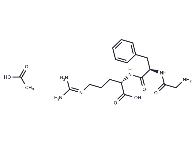 Gly-Phe-Arg acetate(121822-47-7 free base) Chemical Structure