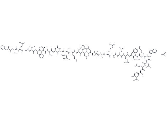 dasiglucagon acetate Chemical Structure